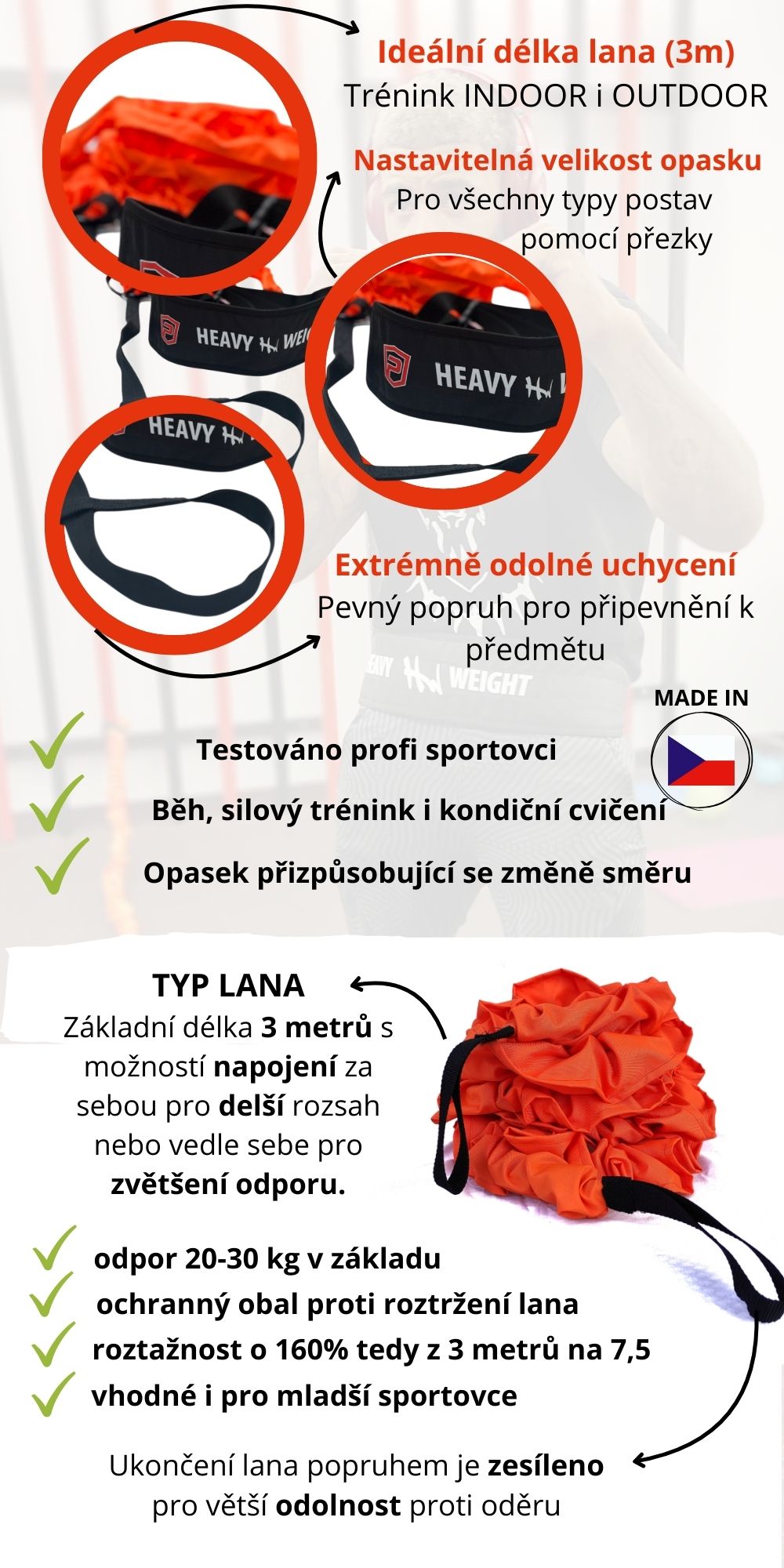 odporové lano heavy weight produktový banner